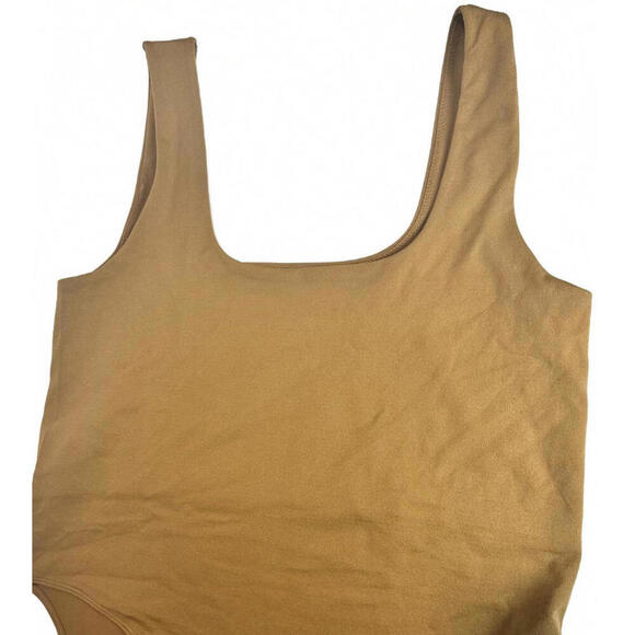 A New Day Women's Size Medium Seamless Tank Bodysuit Brown - Picture 6 of 6